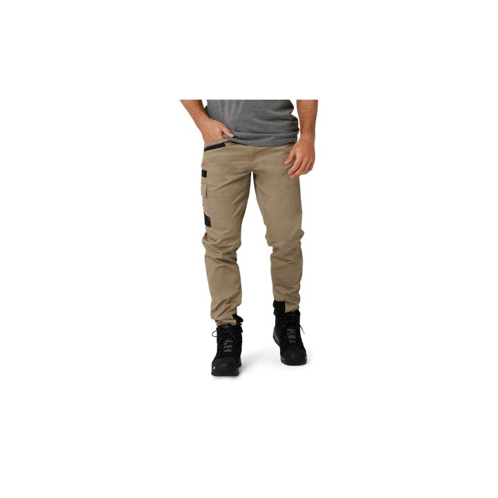 Caterpillar Elite Operator Philippines - Mens Work Pants - Khaki 94162PAIN